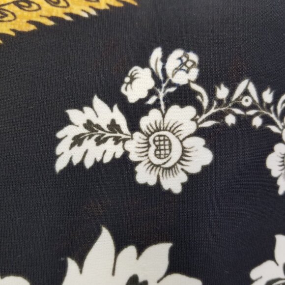 Black Milk Mini Skirt Womens XS Folk Art Floral A-Line Skater Thick Fleece Lined - Picture 6 of 12